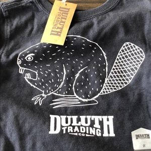FREE w purchase. Duluth Trading Co 3T navy Long-sleeved Tee